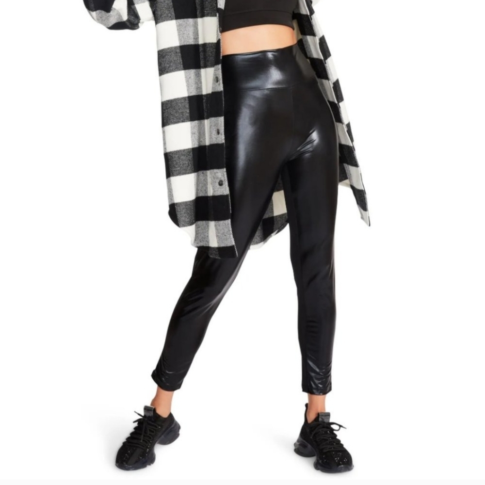 NEW Steve Madden the skinny dip leggings black S